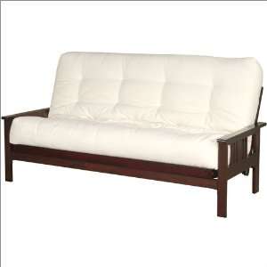 com Full Hickory At Home High Point Rosewood Futon Frame and Mattress 