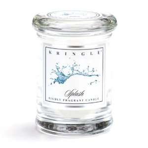  Kringle Candle Company Small Apothecary Jar   Splash