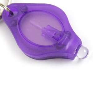  1 LED Mini Flashlight Purple