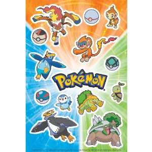  Pokemon Sticker Sheets (2) Party Supplies Toys & Games