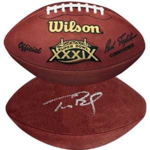 Tom Brady New England Patriots Autographed Super Bowl XXXIX Pro 