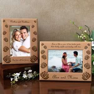   Personalized Make Your Own Rose Wooden Picture Frame