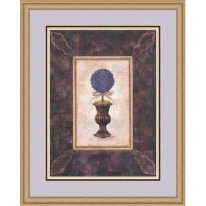  Blueberry Topiary by Bambi Papais   Framed Artwork