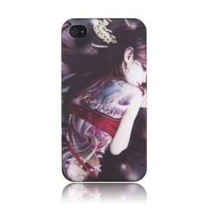  Anime #007 Hard Plastic Case for Iphone 4 & 4S Cell Phones 