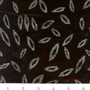   Glitter Elipticals Black/Multi Fabric By The Yard Arts, Crafts