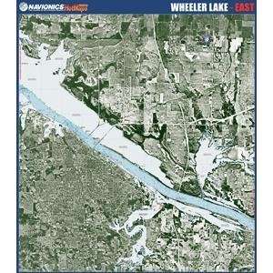  Paper Map Wheeler Reservoir   East Alabama GPS & Navigation