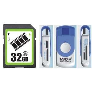  FilmPro 32G 32GB C6 SD SDHC Class 6 Secure Digital Memory 