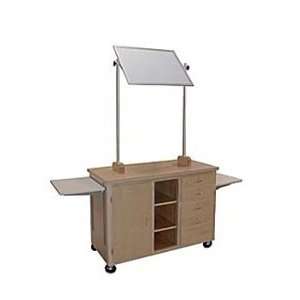 Mobile Demonstration Bench with Mirror  Industrial 