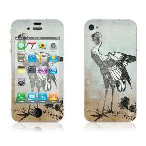  From Heron Out   iPhone 4/4S Protective Skin Decal Sticker 