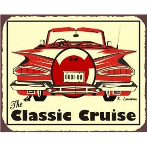  Classic Cruise Vintage Metal Art Automotive Retro Tin Sign 