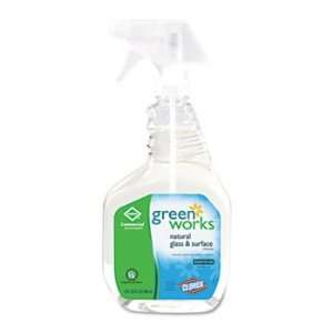 Clorox 00459CT   Green Works Glass/Surface Cleaner, 32 oz Spray Bottle 