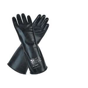 Safety Gloves   MCR Guard Black Butyl (1 Pair) 14 Gauntlet (14 Mil 