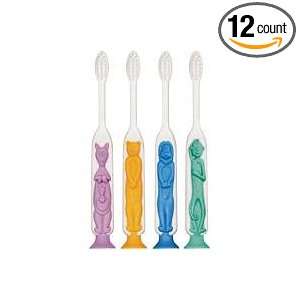 Butler Lil Safari Friends Toothbrushes 12/pk (age 3 5)  