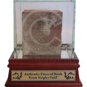  Authentic Piece of Brick from Wrigley Field w/ Glass 