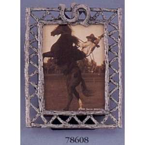  Pewter Picture Frame Horse 3 x 5 Baby
