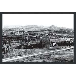  Riverside, California   12x18 Framed Print in Black Frame 