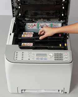 Ricoh Aficio SP C220S Multifunction Desktop Color Laser Printer