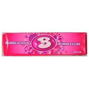 Bubblicious Bubble Gum 5 pk (Pack of 18)  Grocery 