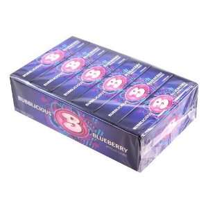 Bubblicious Blueberry 2 Boxes ~ 36 Packs Grocery & Gourmet Food