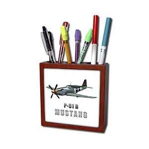  Boehm Graphics Aircraft   Mustang Aircraft   Tile Pen 