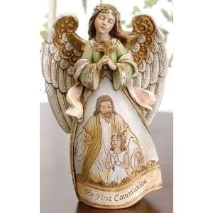  Roman, Inc. Sacrament Angel Figure   Girl * Sacrament Catholic 