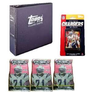 San Diego Chargers 2007 Topps NFL Team Gift Set  Sports 