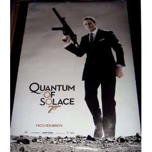 Quantum Of Solace 2008 Two Sided James Bond Movie Theater Poster 