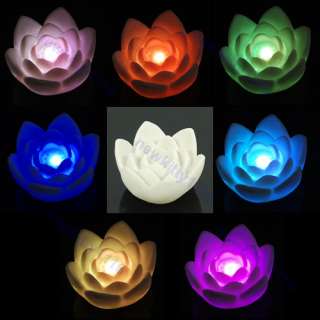 Romantic 7 Color Changing Lotus Flower LED Party Light  