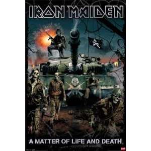 Iron Maiden   A Matter Of Life And Death   24 x 36 Poster