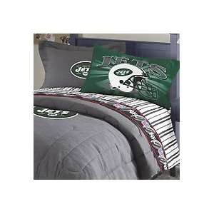  NFL Football New York Jets   3pc Bed Sheet Set   Twin 