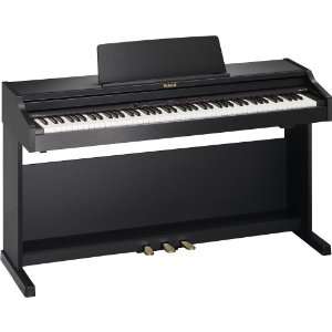  Roland RP301R Digital Piano with Stand Satin Black 