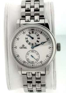 Gevril Regulator $5,250, Auto Stainless 40mm watch, New  