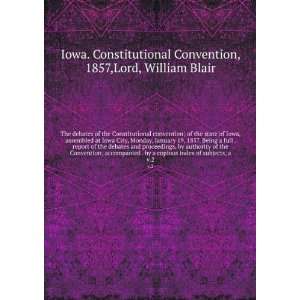  The debates of the Constitutional convention; of the state 