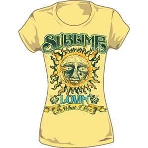 New Sublime 40 oz to Freedom Lovin is what I got Women Ladies Tee Top 