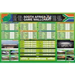  World Cup 2010 Chart Poster