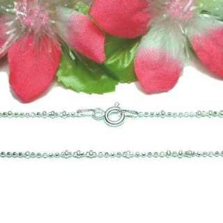 STERLING SILVER 16 INCH CAMILLA & BEAD CHAIN NECKLACE  