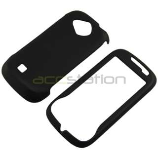 BLK Hard Case+LCD Cover for Samsung Reality U820 Phone  