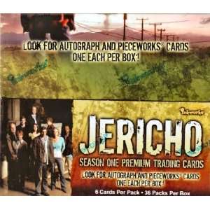  Jericho Season One Sealed Trading Card Box (36 packs 