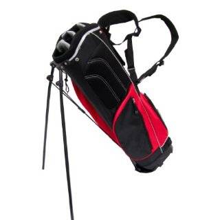 King Par Carry Lite Golf Stand Bag Clubs Full Size Red