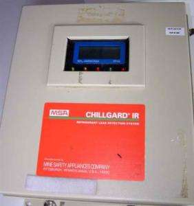 MSA Chillgard IR Refrigerant Ammonia Monitor Used  