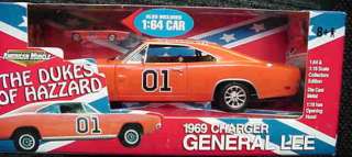   18 1969 Dodge Charger General Lee Dukes of Hazzard 2 car version