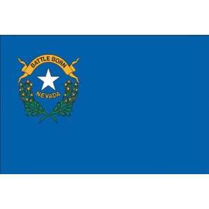    Spectrapro Polyester Nevada State Flag Patio, Lawn & Garden