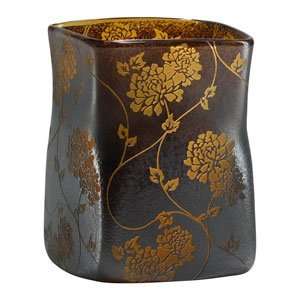  Cyan Design 02386 Large Chinese Flower Brown Vase