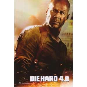  Live Free or Die Hard   Movie Poster   27 x 40