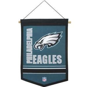  Philadelphia Eagles Green Medium sized Wool Traditions Banner 
