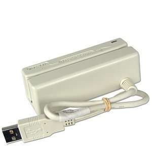  ID Tech MiniMag Magnetic Stripe USB Card Reader (Beige 
