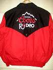 vtg original coors rodeo western yoked poly lined denim jacket
