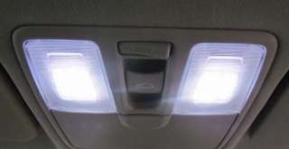 2012 Hyundai Veloster White LED Interior Map light & Sunvisor Mirror 