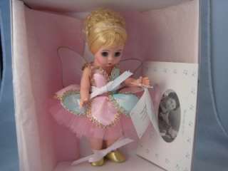 New 1991 Madame Alexander Tinkerbell Tinker Bell Fairy Doll Pink Blue 