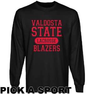  Valdosta State Blazers Black Custom Sport Long Sleeve T 